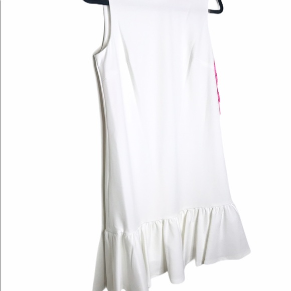 NWT Betsey Johnson  Crepe Dress with Ruffled Hem - Picture 4 of 7